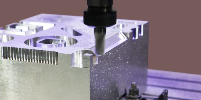 Industrial metal parts drilling speed. Mechanical engineering Metalworking lathe and milling technology.